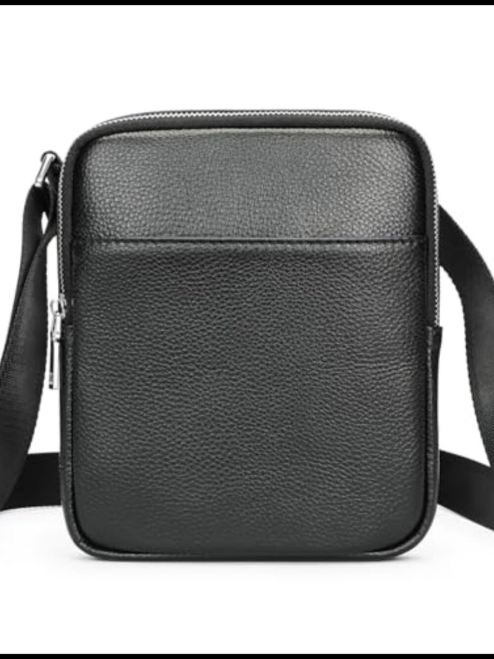 Genuine Leather Men Crossbody Bag Small Messenger Shoulder Purse